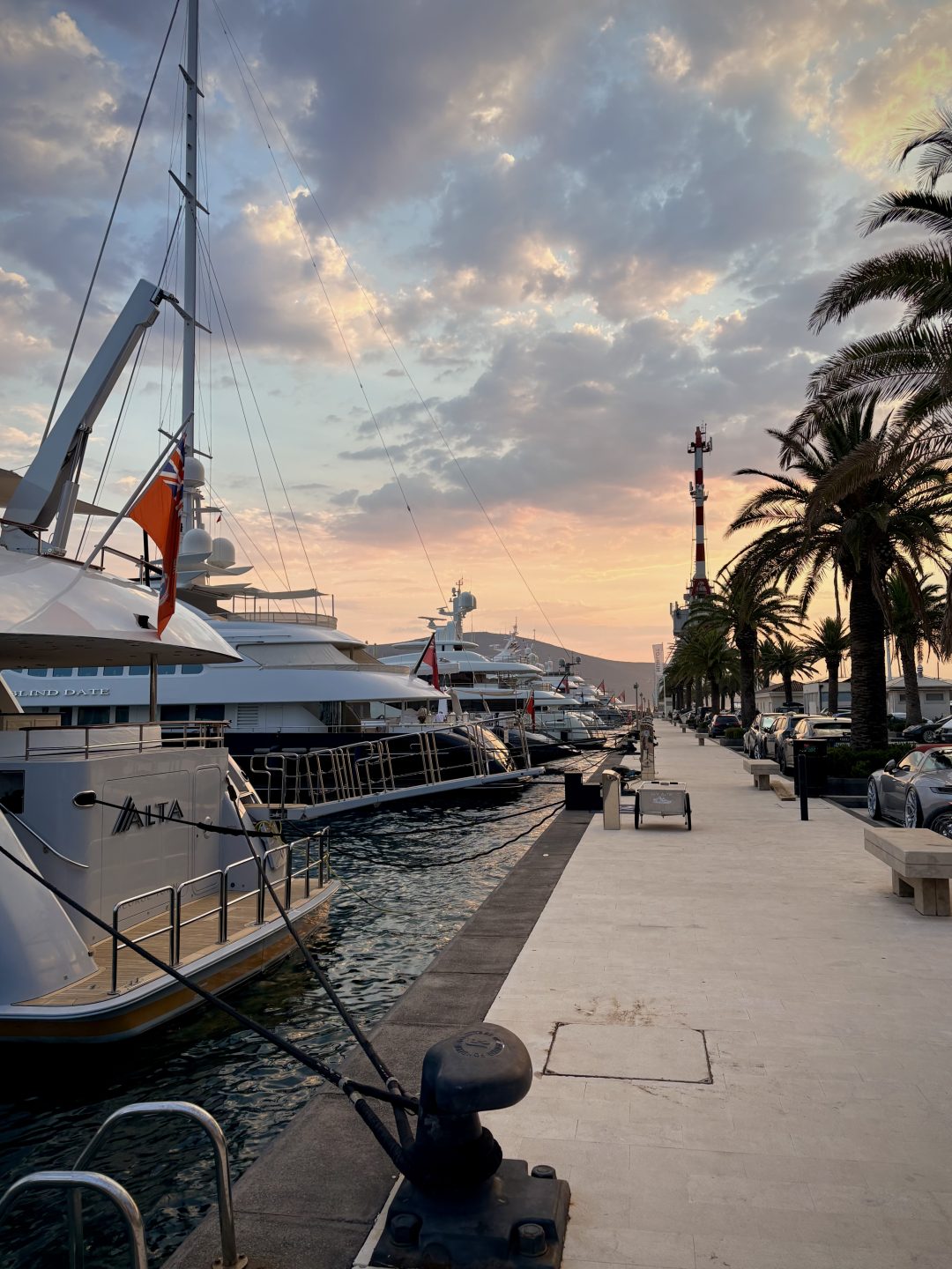 Postikortti Balkanilta - Porto Montenegro, Tivat, Montenegro,